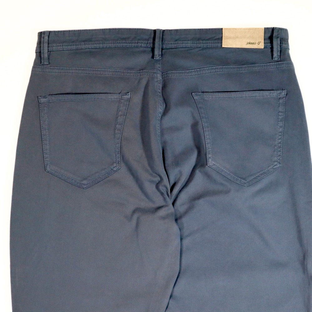 Johnnie-O Carmel Pants Mens 35x32 Dark Navy Blue Straight Leg 5-Pocket Casual Go - Picture 7 of 12